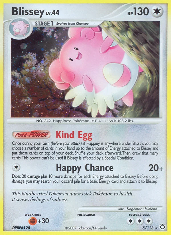 Blissey Pokemon card