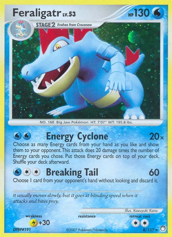 Feraligatr Pokemon card
