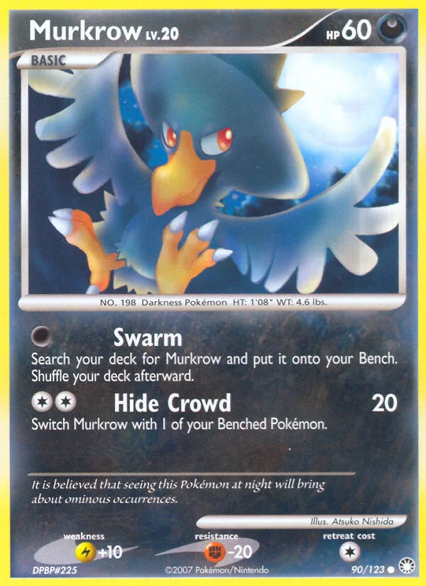 Murkrow Pokemon card