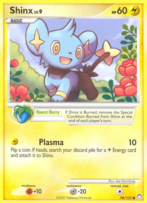 Shinx Pokemon card