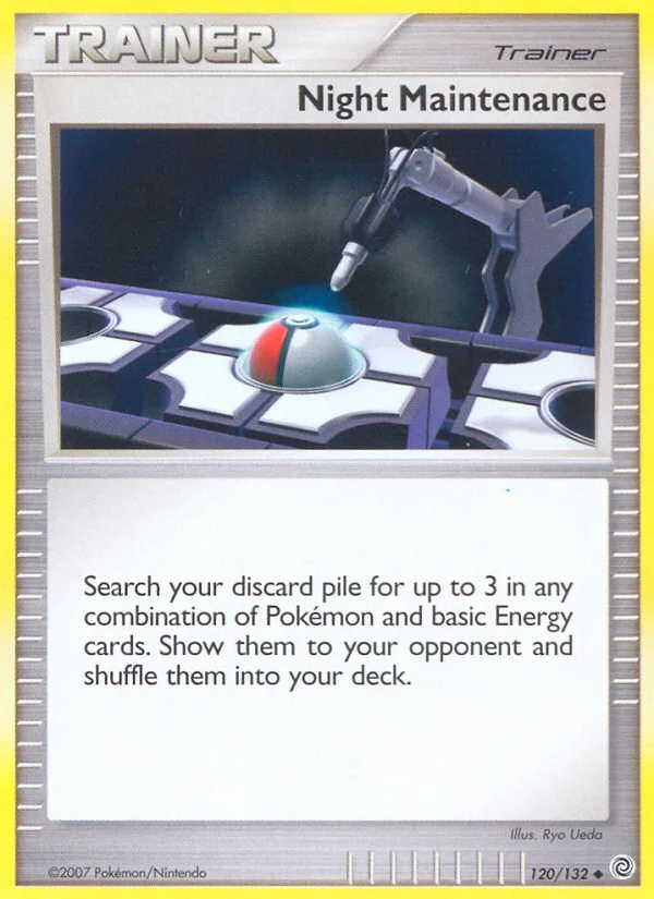 Night Maintenance Pokemon card