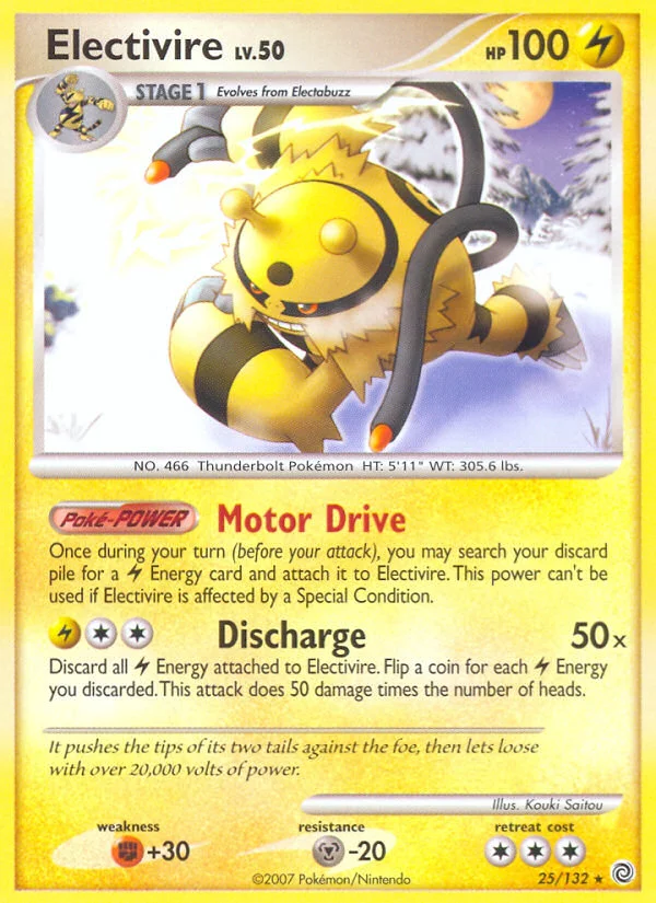 Electivire Pokemon card