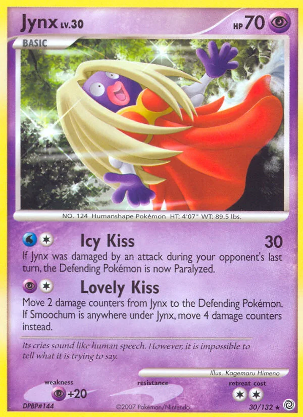 Jynx Pokemon card