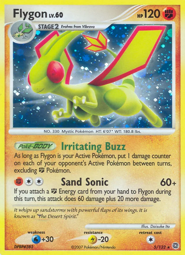 Flygon Pokemon card