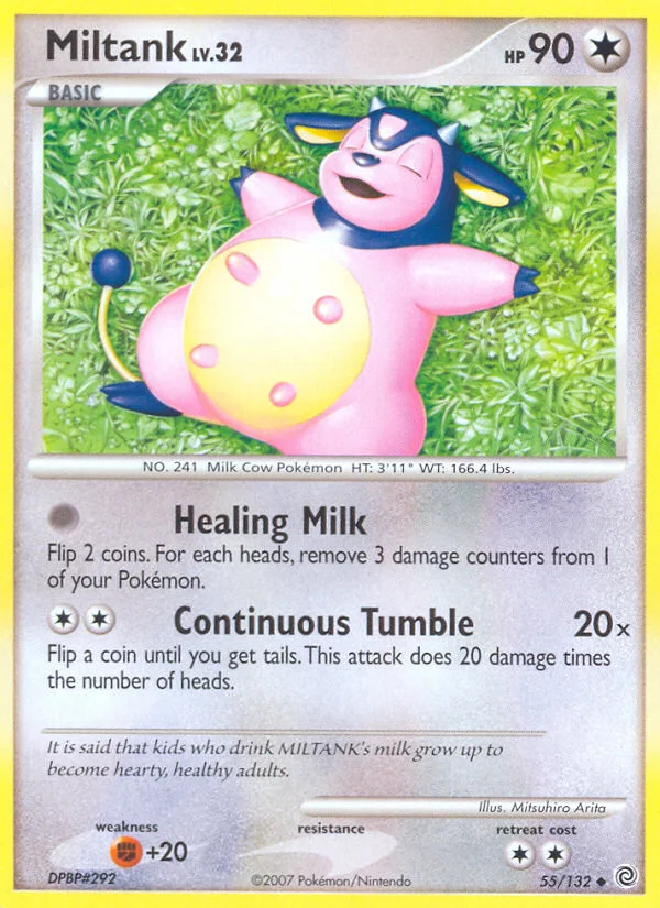 Miltank Pokemon card