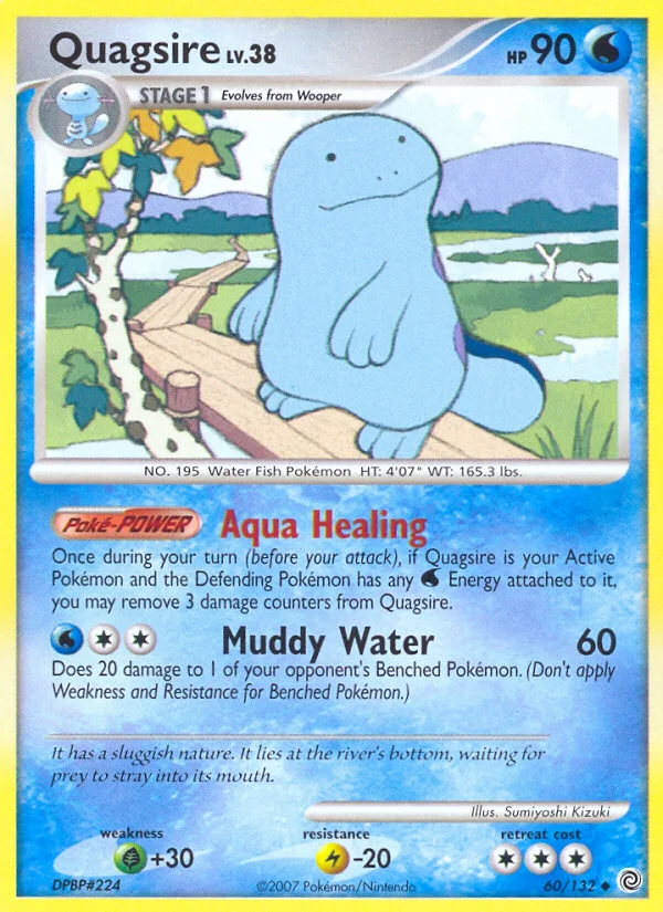 Quagsire Pokemon card