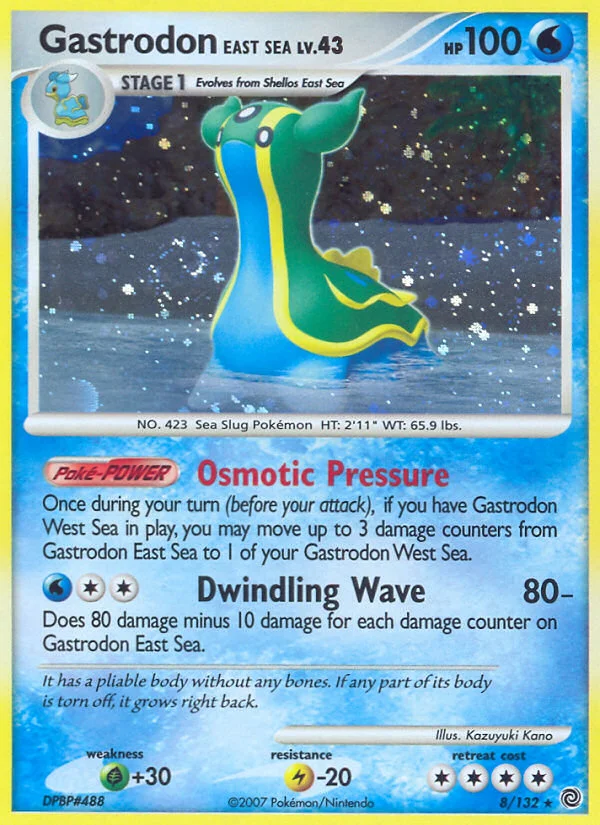 Gastrodon East Sea Pokemon card