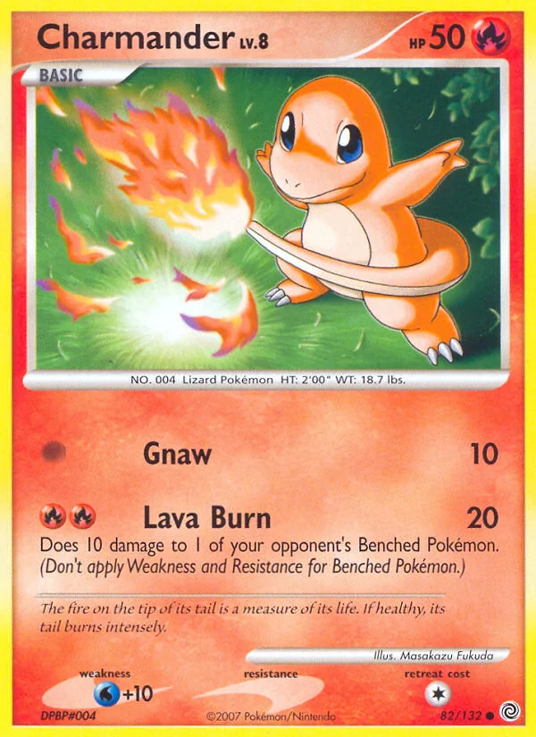 Charmander Pokemon card