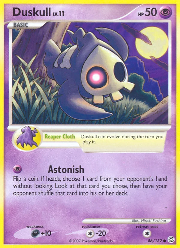 Duskull Pokemon card