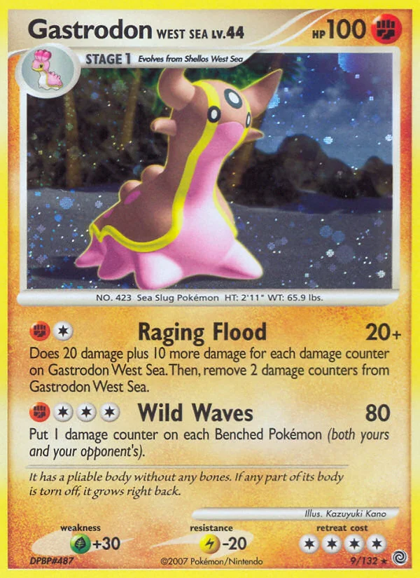 Gastrodon West Sea Pokemon card