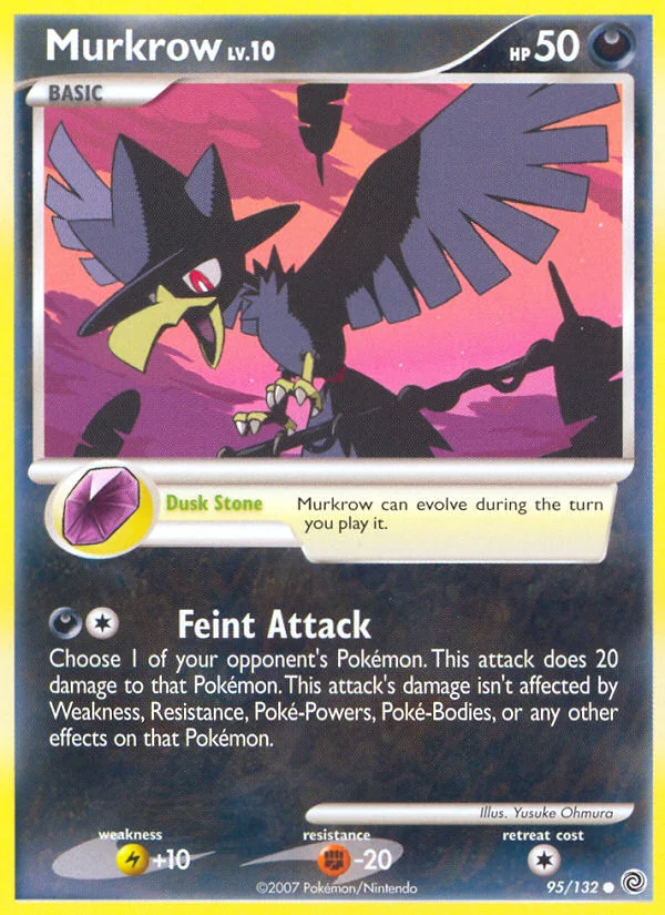 Murkrow Pokemon card