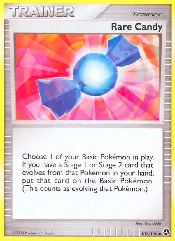 Rare Candy Pokemon card