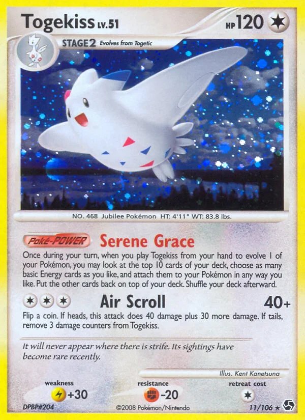Togekiss Pokemon card