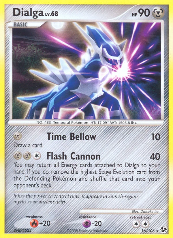 Dialga Pokemon card