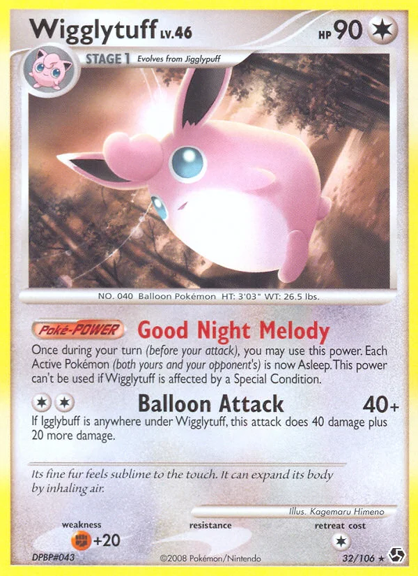 Wigglytuff Pokemon card