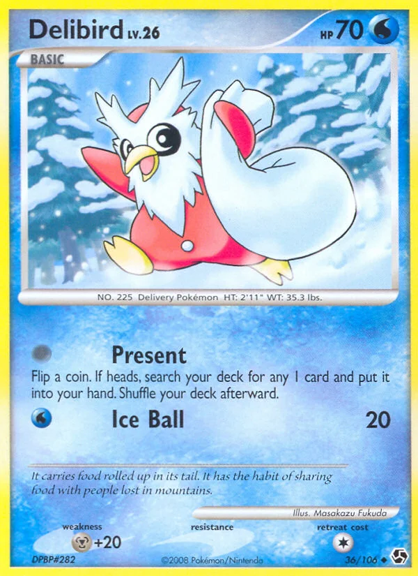 Delibird Pokemon card