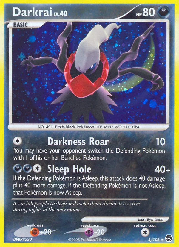 Darkrai Pokemon card