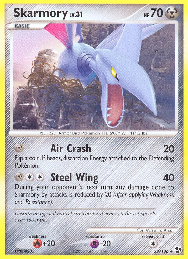 Skarmory Pokemon card