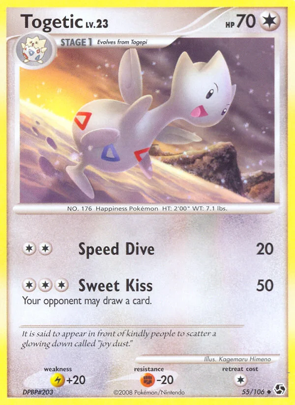 Togetic Pokemon card