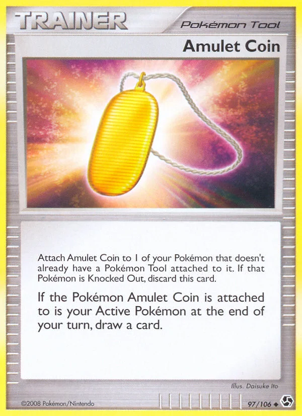 Amulet Coin Pokemon card