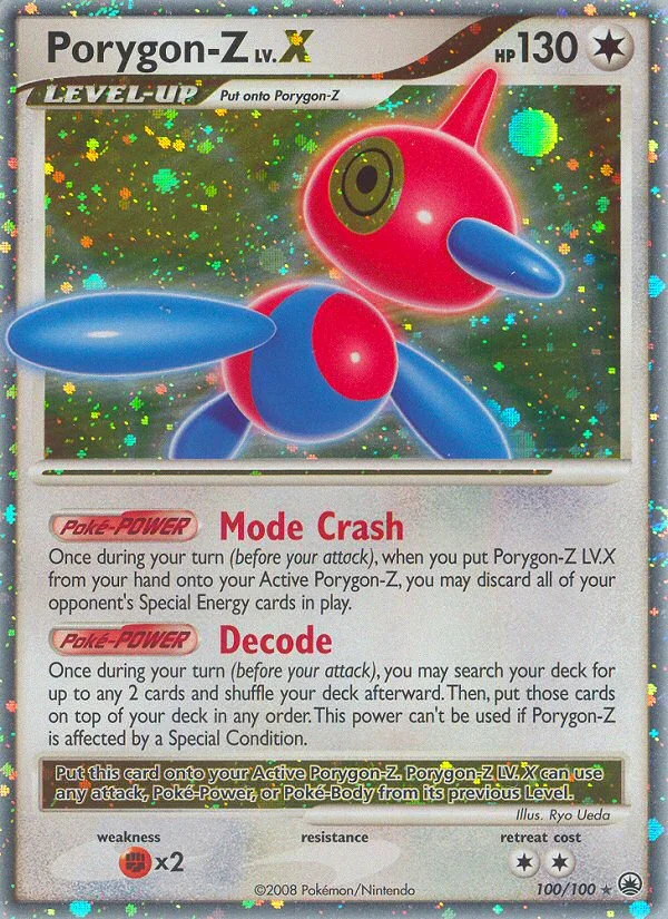 Porygon-Z LV.X Pokemon card