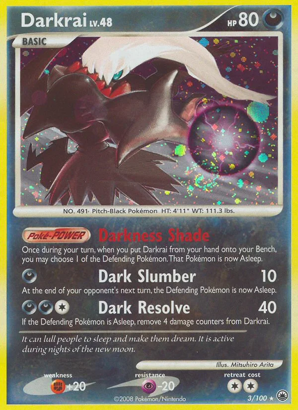 Darkrai Pokemon card