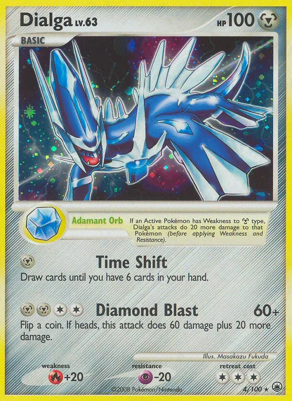 Dialga Pokemon card