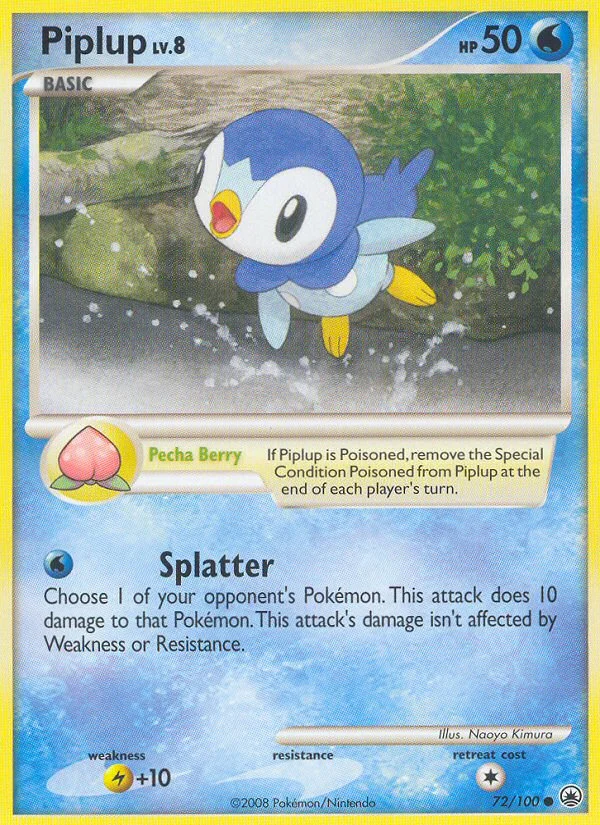 Piplup Pokemon card