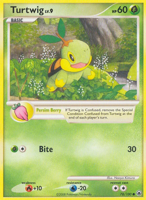 Turtwig Pokemon card