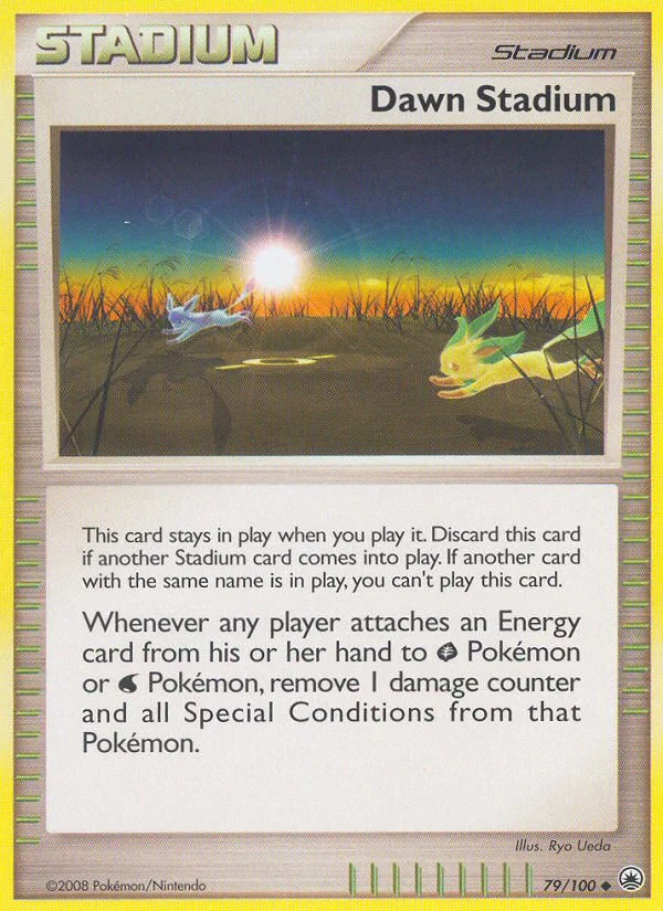 Dawn Stadium Pokemon card