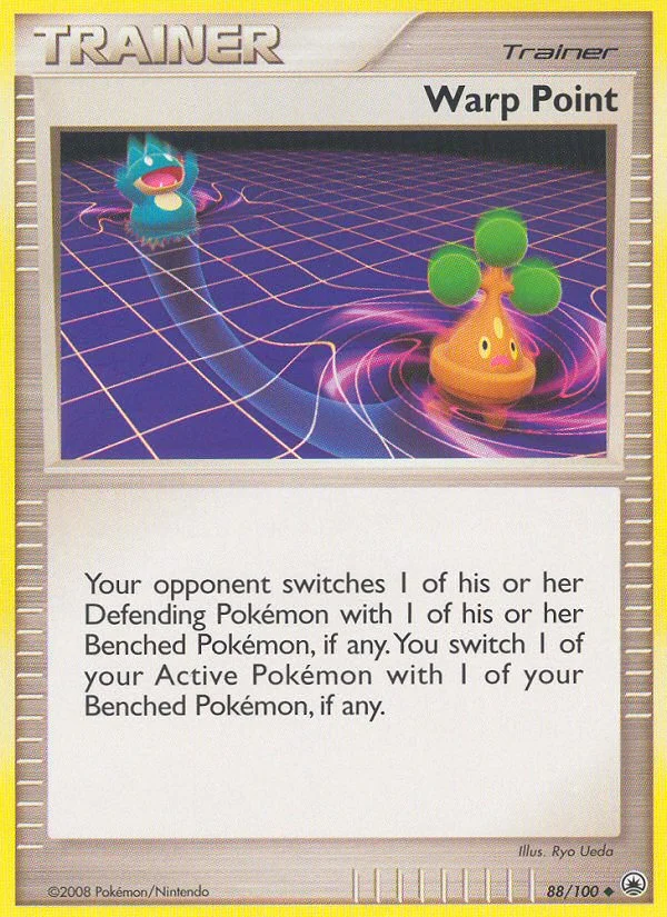 Warp Point Pokemon card