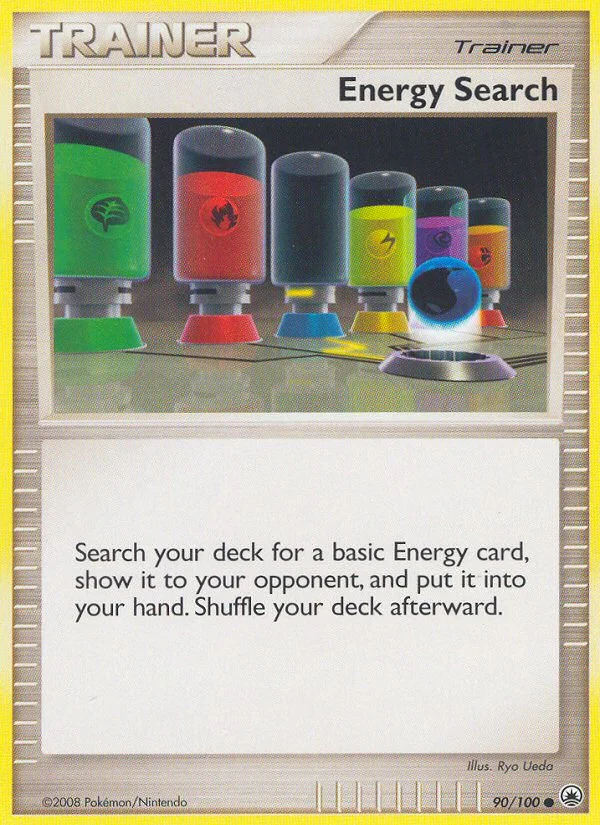 Energy Search Pokemon card
