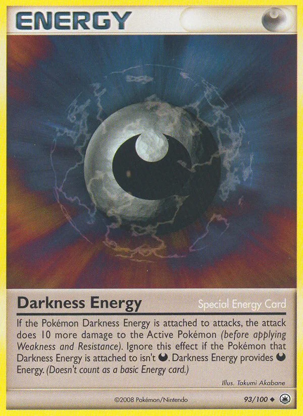 Darkness Energy Pokemon card