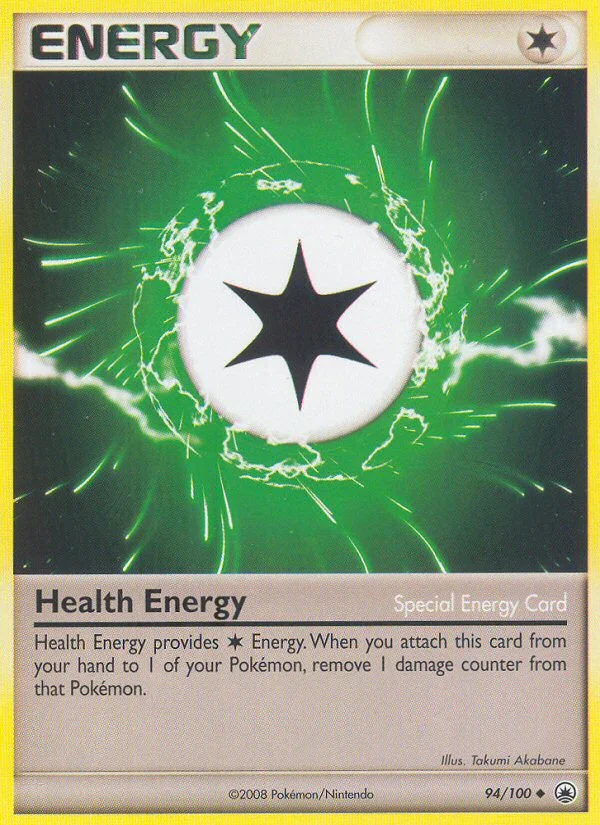 Health Energy Pokemon card