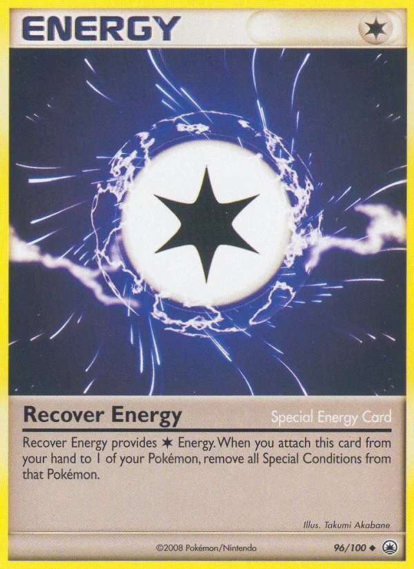 Recover Energy Pokemon card