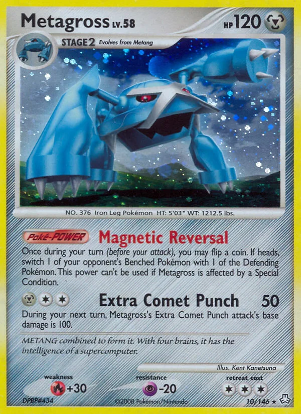 Metagross Pokemon card