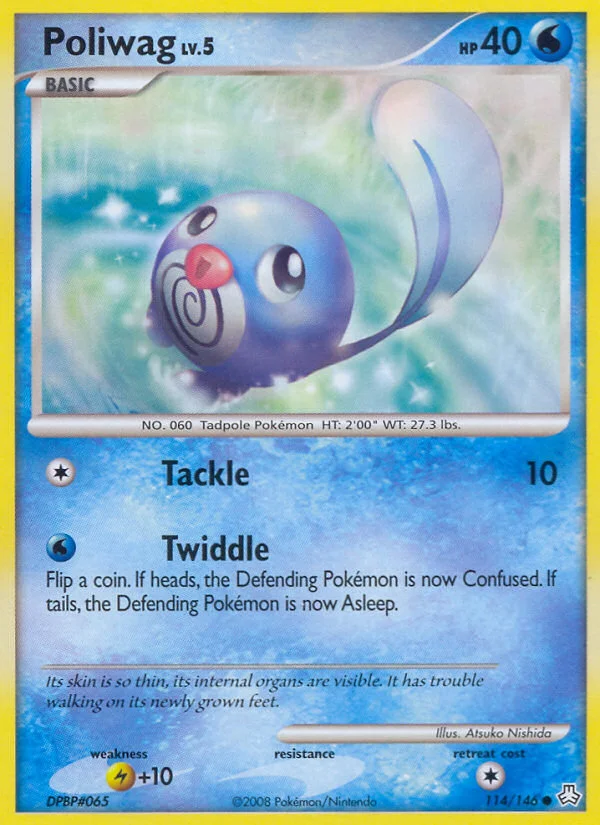 Poliwag Pokemon card