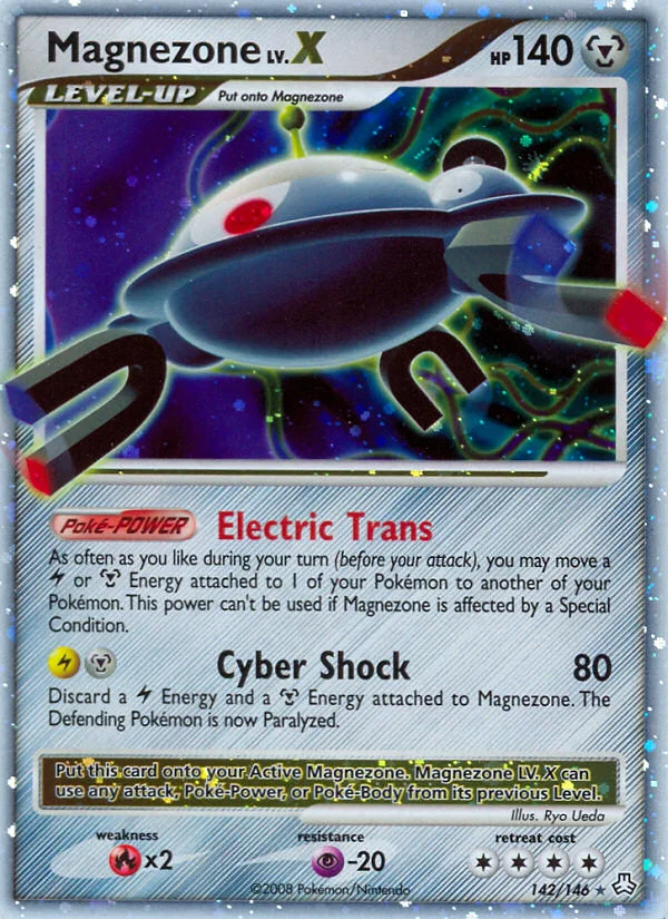 Magnezone LV.X Pokemon card