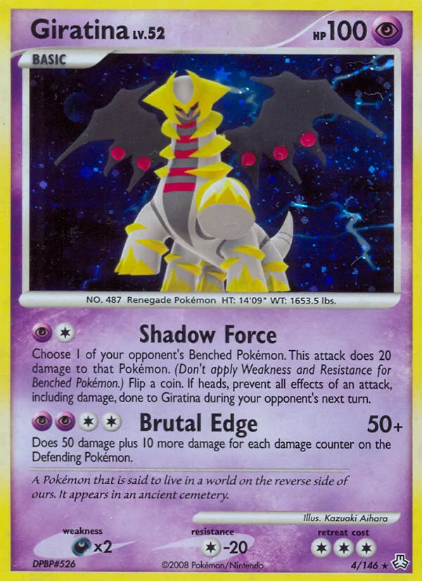 Giratina Pokemon card