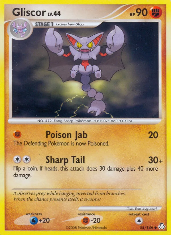 Gliscor Pokemon card