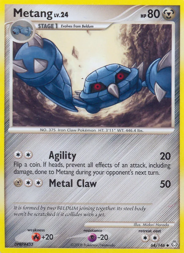 Metang Pokemon card