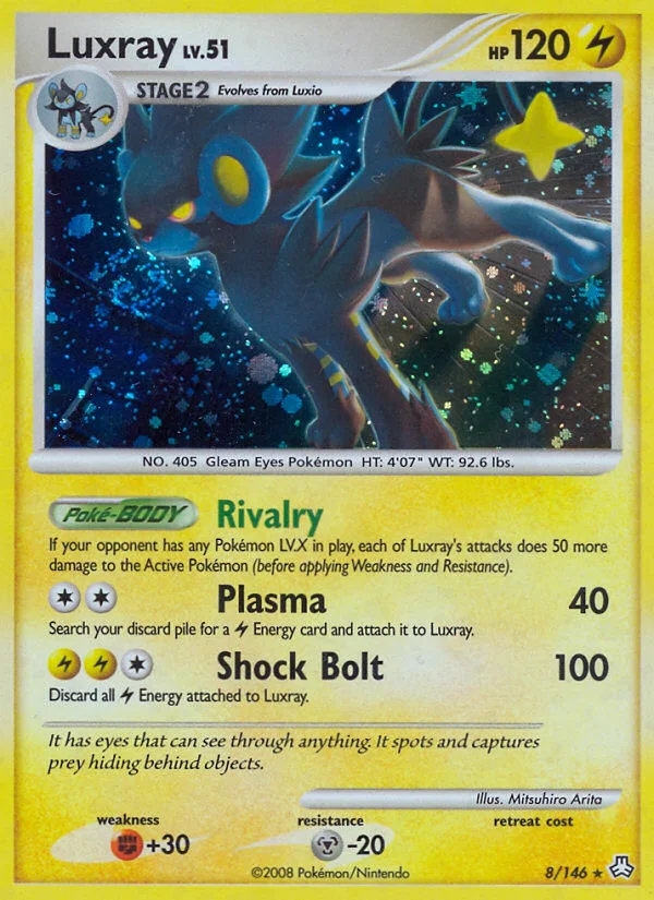 Luxray Pokemon card