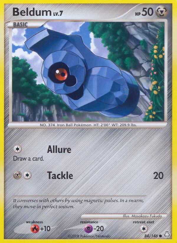 Beldum Pokemon card