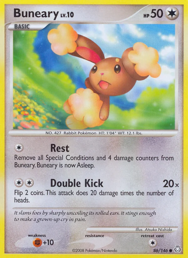 Buneary Pokemon card