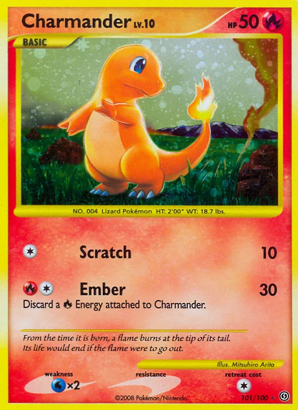 Charmander Pokemon card