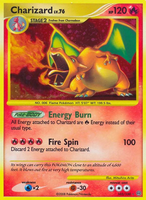 Charizard Pokemon card