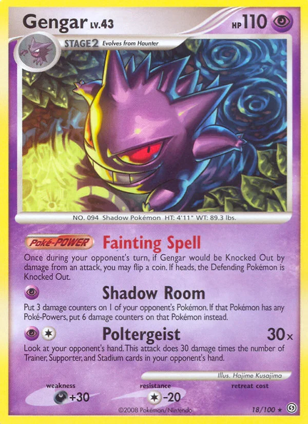 Gengar Pokemon card