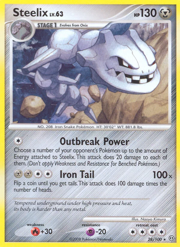 Steelix Pokemon card