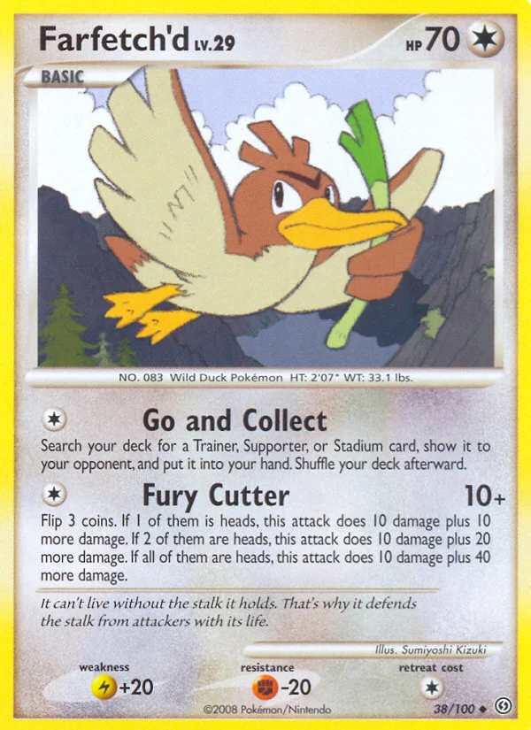 Farfetch'd Pokemon card