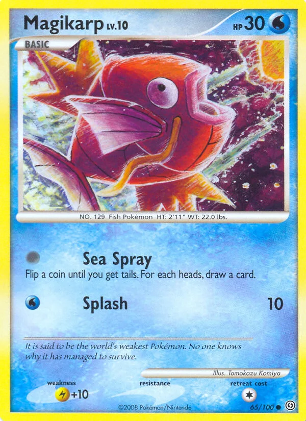 Magikarp Pokemon card